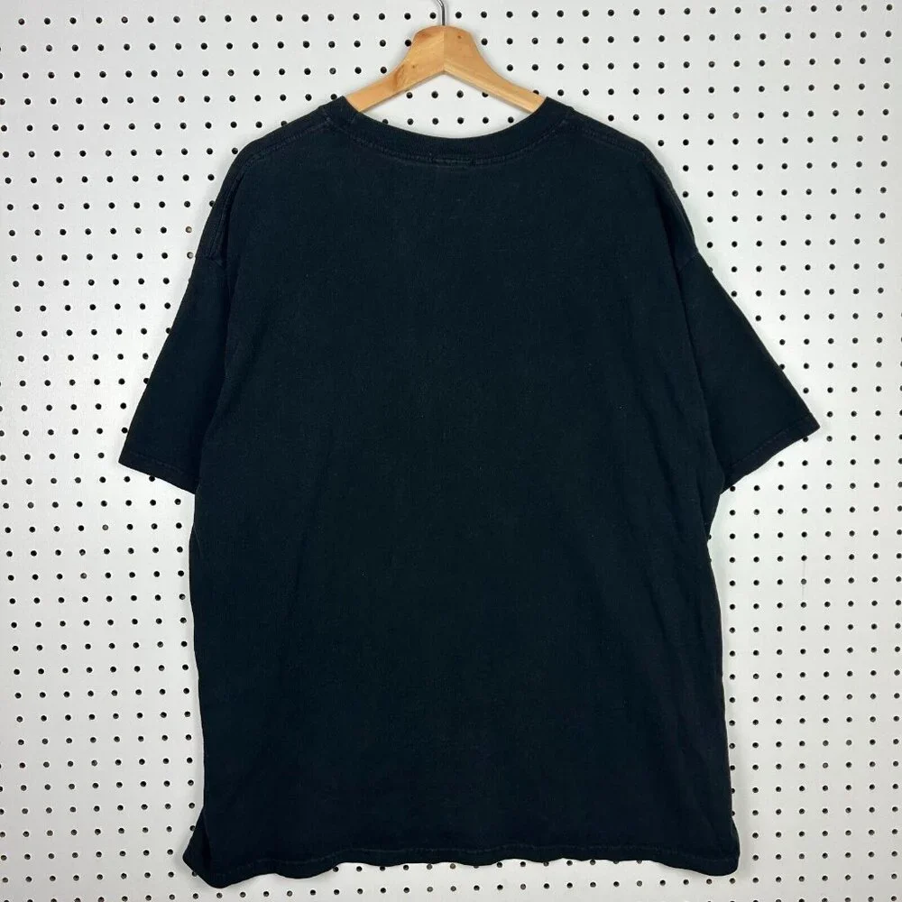 Vintage Punisher Mad Engine Marvel T Shirt Sz XL Black Gray Y2K Streetwear Goth - Picture 3 of 5